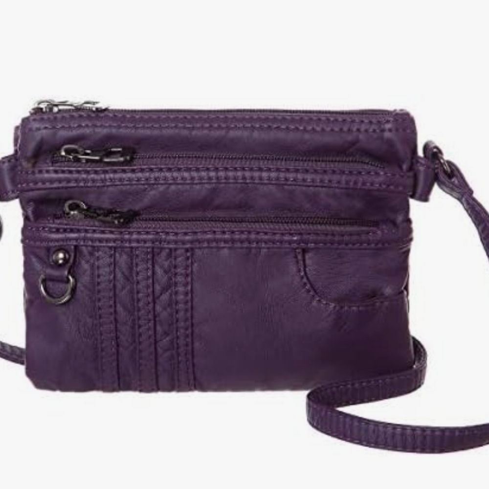 Treble pockets crossbody